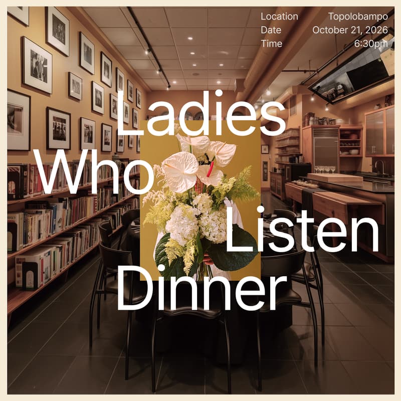 Cover Image for Ladies Who Listen: Chicago Edition