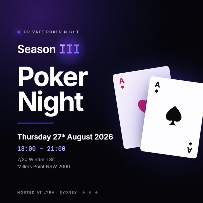 Cover Image for Poker night at Lyra