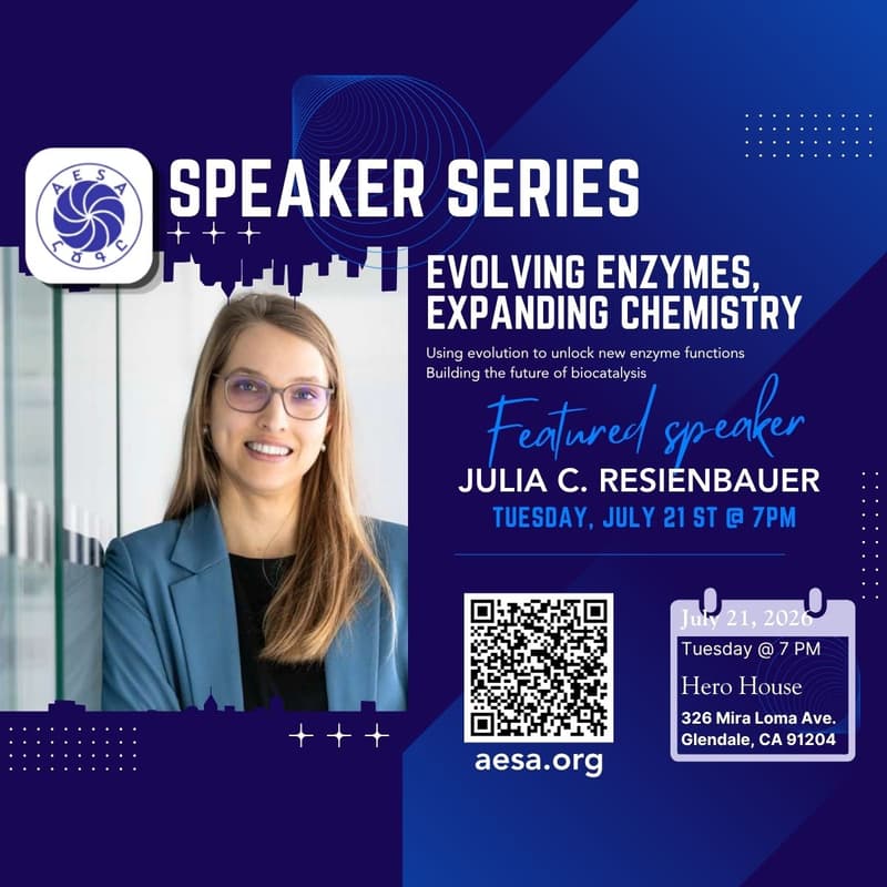 Cover Image for AESA Speaker Series: Evolving Enzymes | Julia C. Reisenbauer