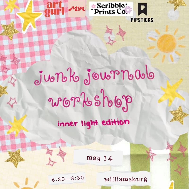 Cover Image for junk journaling workshop: inner light edition