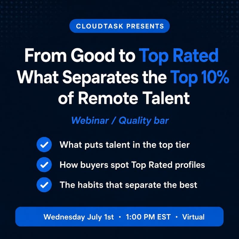 Cover Image for From Good to Top Rated What Seprates The Top 10% of Remote Talent in LATAM