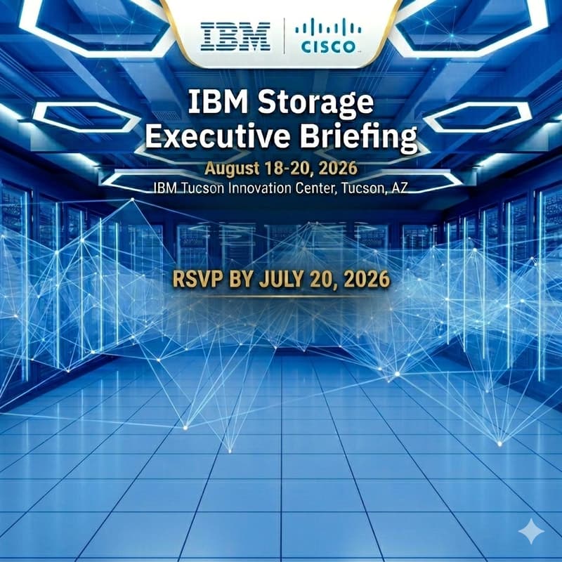 Cover Image for IBM Storage Executive Briefing