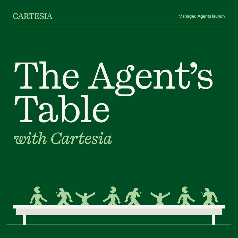 Cover Image for The Agent's Table with Cartesia