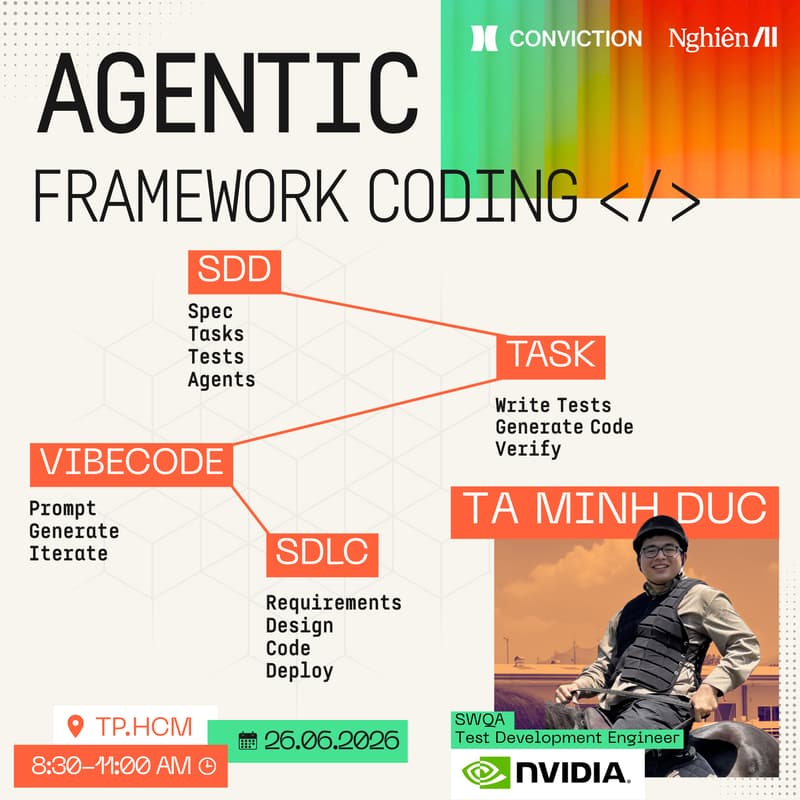 Cover Image for Nghiên AI Labs #2: Agentic Coding Framework