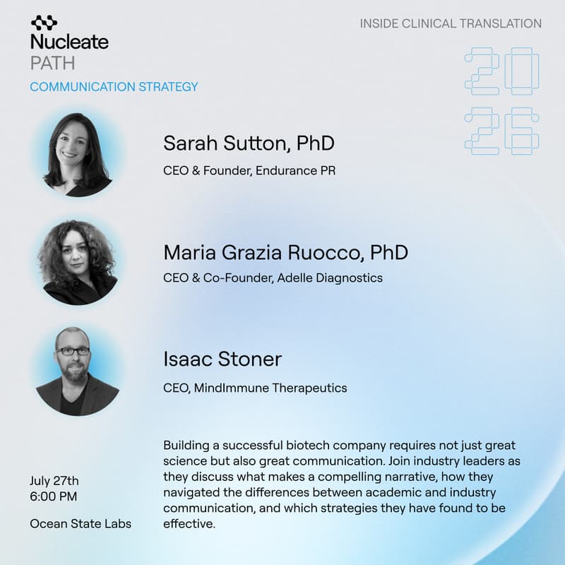 Cover Image for Nucleate Rhode Island | Inside Clinical Translation: Communication Strategy