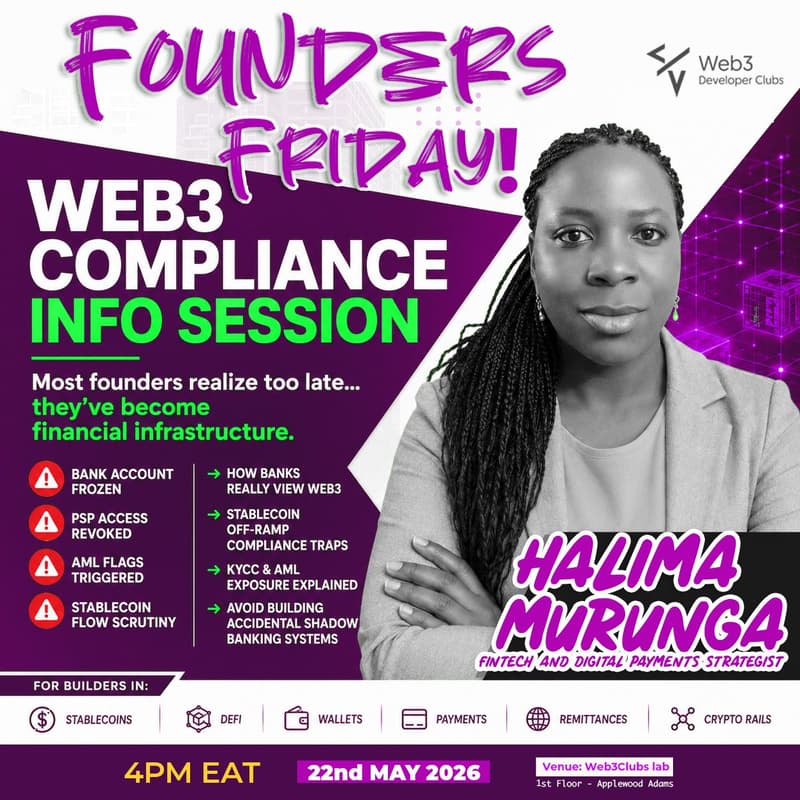 Cover Image for WEB3 COMPLIANCE INFO SESSION