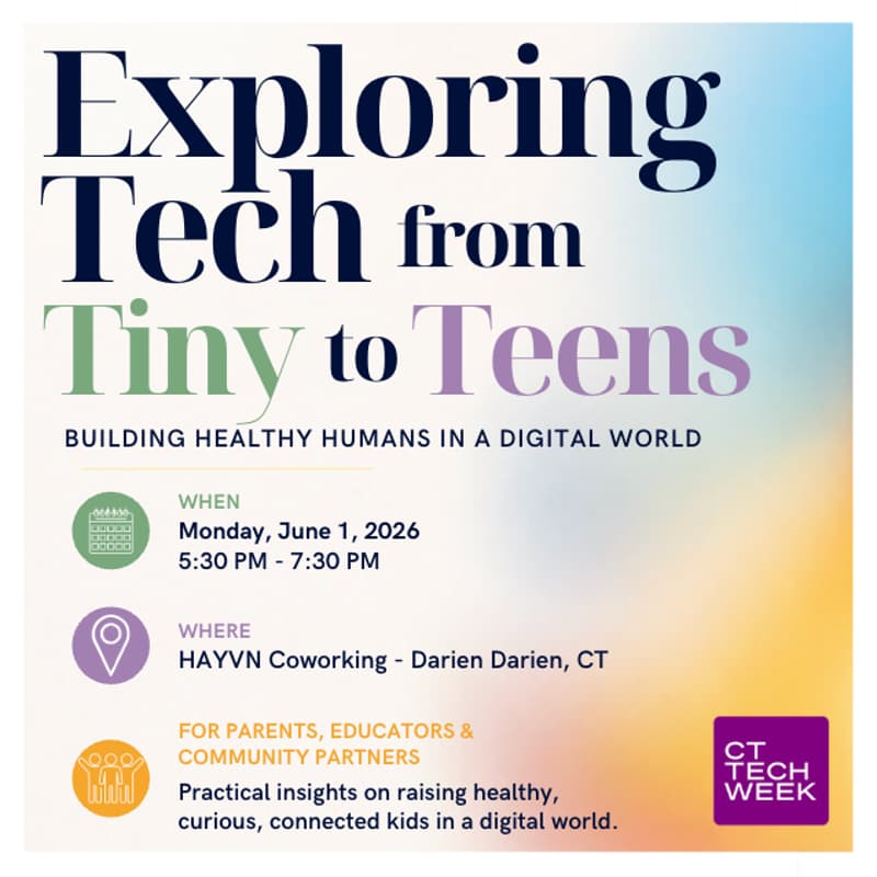 Cover Image for Exploring Tech from Tiny to Teens: Building Healthy Humans in a Digital World #CTTechWeek