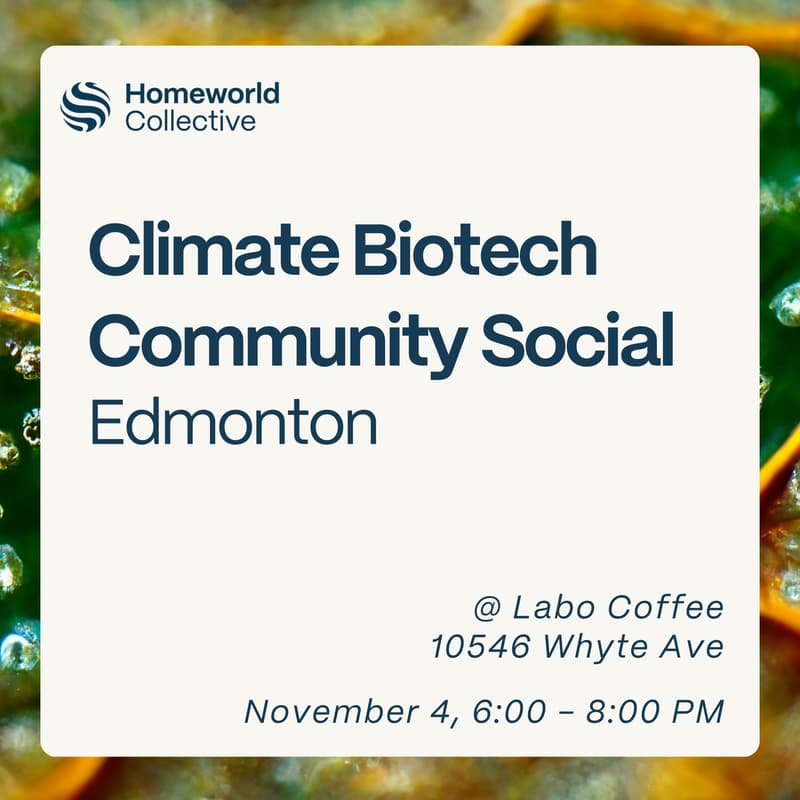Cover Image for Climate Biotech Community Social