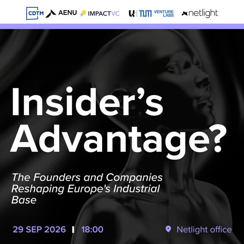 Cover Image for Insider's Advantage? The Founders and Companies Reshaping Europe's Industrial Base