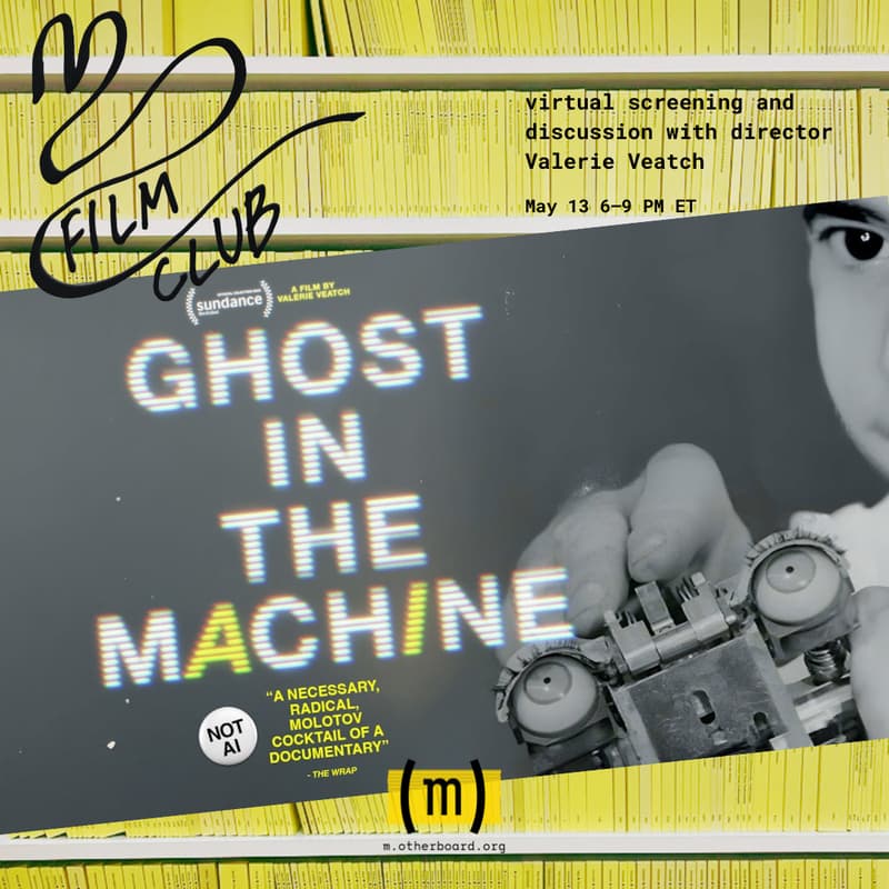 Cover Image for Film Club: GHOST IN THE MACHINE