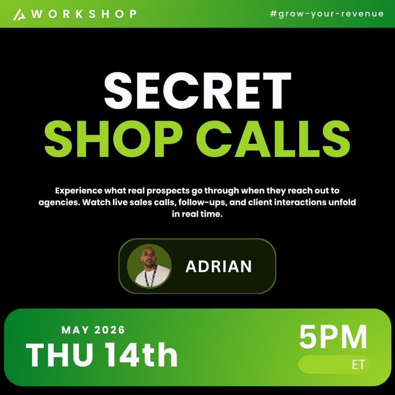 Cover Image for Secret Shop Calls