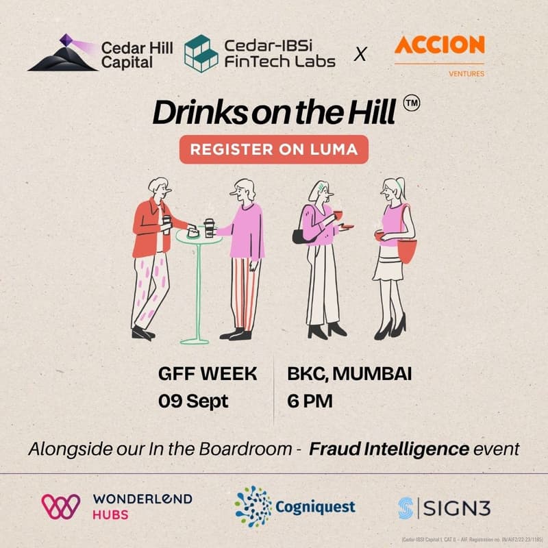 Cover Image for Cedar Hill Capital x Accion Ventures | Drinks on the Hill | GFF Week