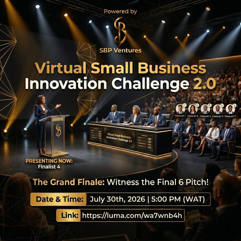 Cover Image for Virtual SBIC 2.0 - Live Pitch Session