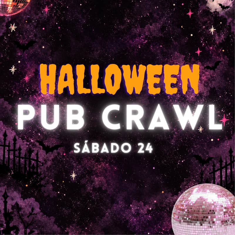 Cover Image for HALLOWEEN PUB CRAWL🍸🕷️