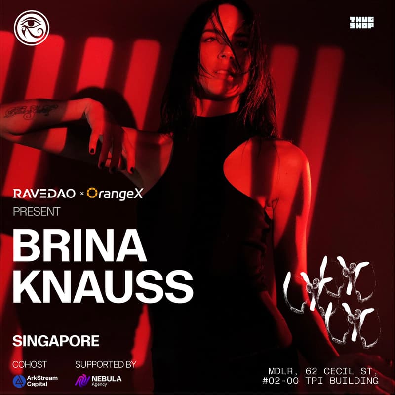 Cover Image for RaveDAO x OrangeX Present Brina Knauss