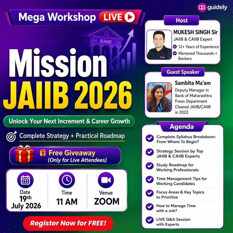 Cover Image for Mission JAIIB 2026 - LIVE Mega Workshop