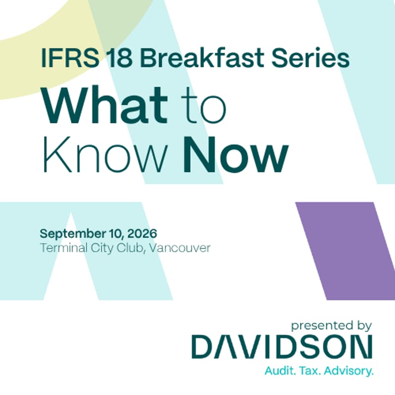 Cover Image for IFRS 18 Breakfast: What to Know Now
