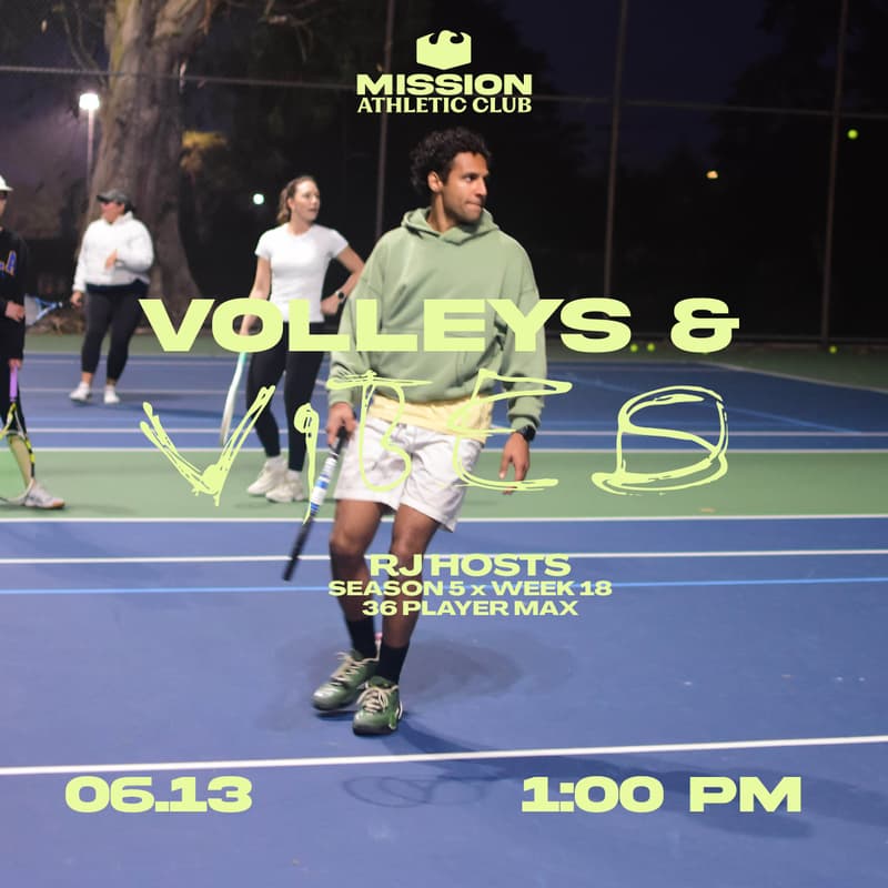 Cover Image for RJ Hosts Volleys & Vibes: WEEK 23