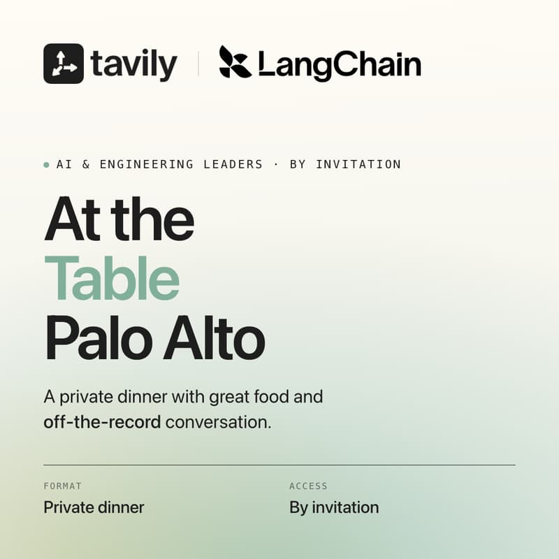 Cover Image for At the Table: Langchain & Tavily