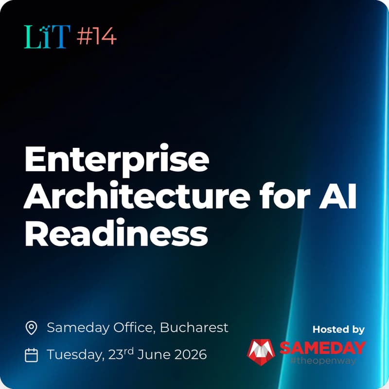 Cover Image for LiT#14 - Enterprise Architecture for AI Readiness