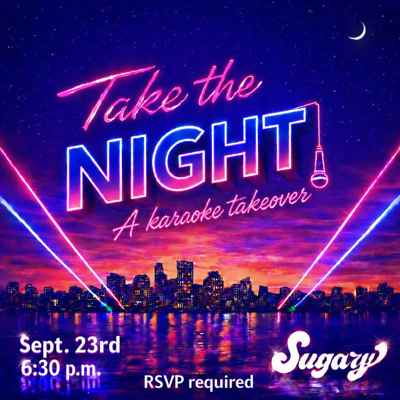 Cover Image for Take the Night! (A Karaoke Takeover)