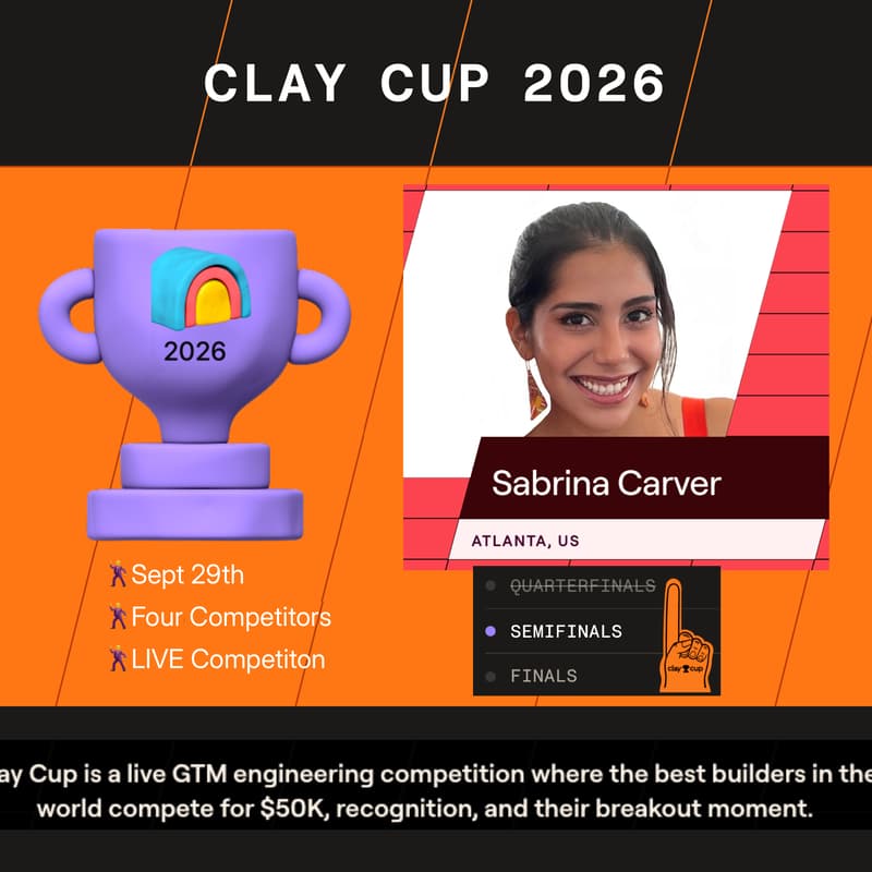 Cover Image for Clay in ATLanta: Clay Cup Semis Watch Party