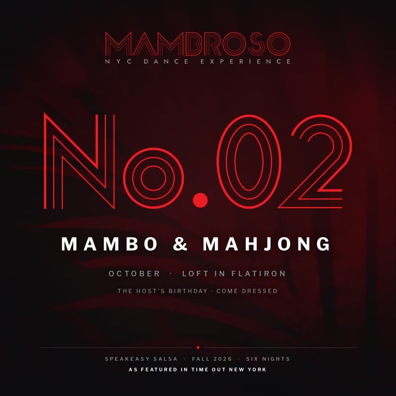 Cover Image for Speakeasy Salsa · No. 02 · Mambo & Mahjong