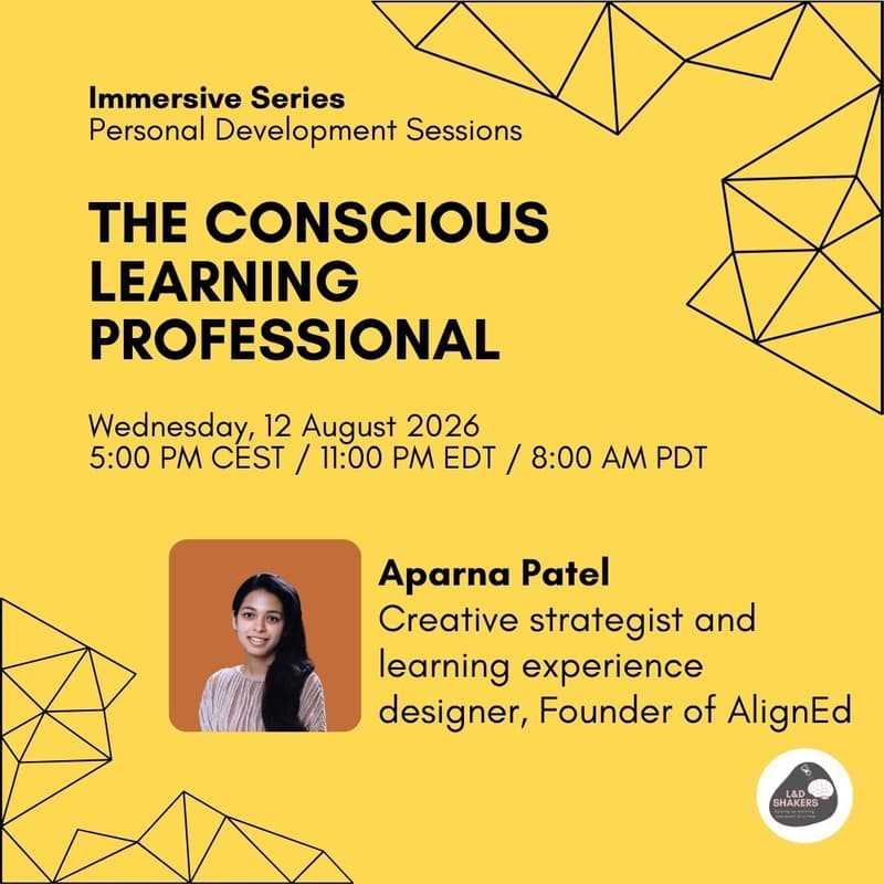 Cover Image for The Conscious Learning Professional: Who Does This Really Serve?