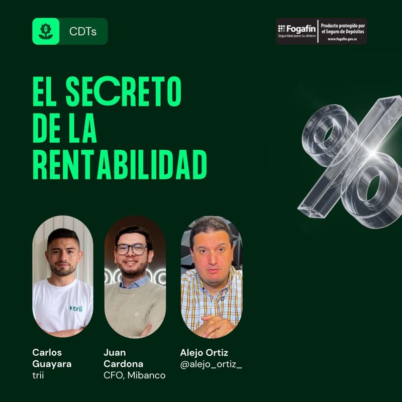 Cover Image for El secreto de la rentabilidad by trii - Abre tu CDT
