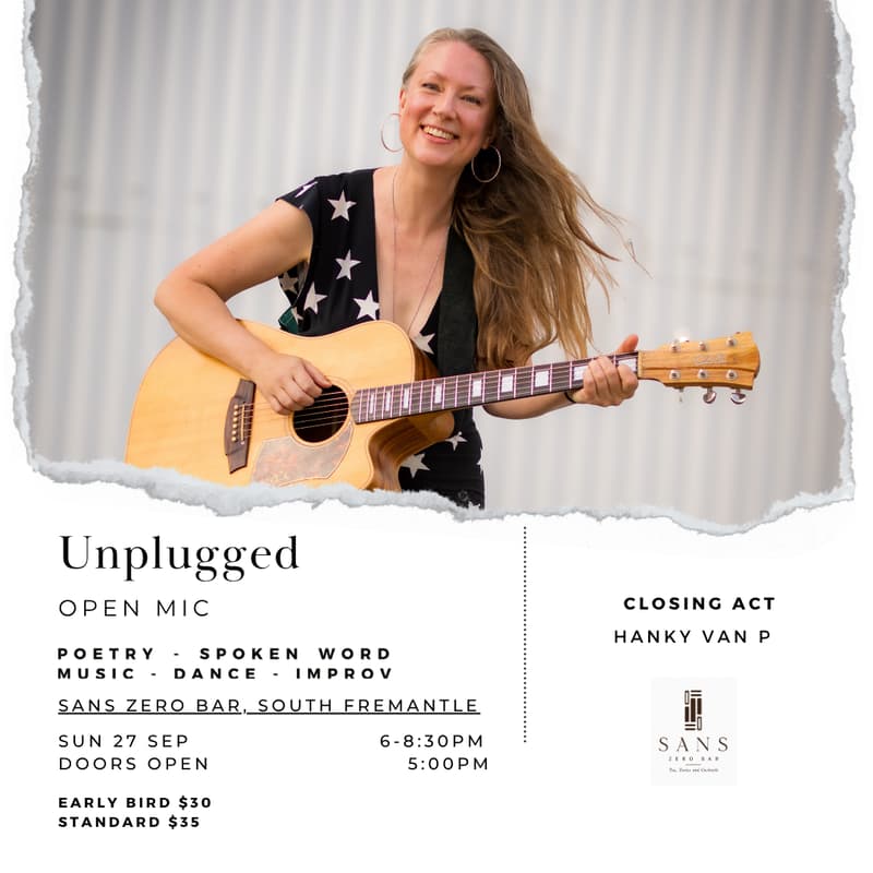 Cover Image for Unplugged Open Mic, Perth