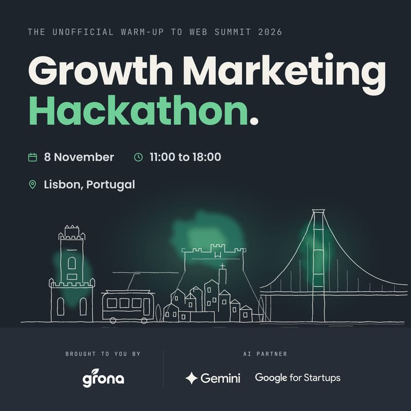 Cover Image for Growth Marketing Hackathon · Lisbon