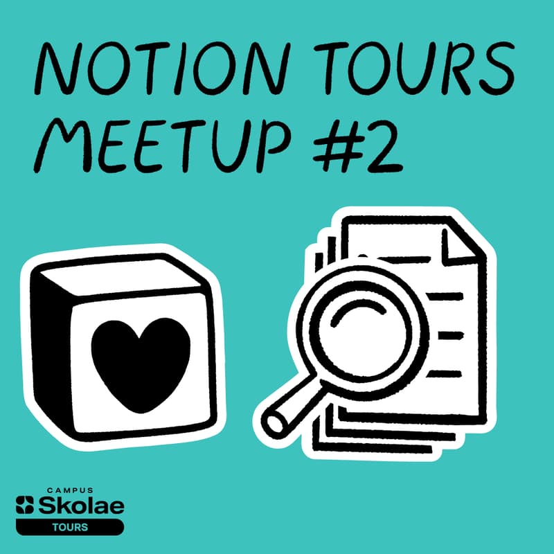 Cover Image for Notion Meetup Tours #2 : le knowledge management sans prise de tête