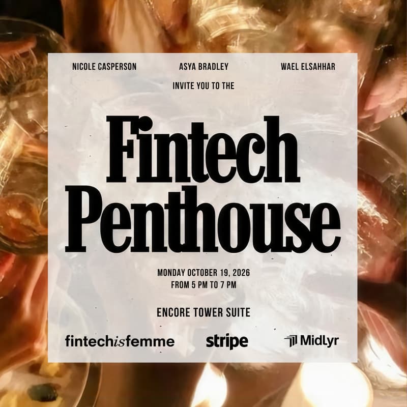 Cover Image for 🥂TOAST with Stripe and Midlyr at the Fintech Penthouse