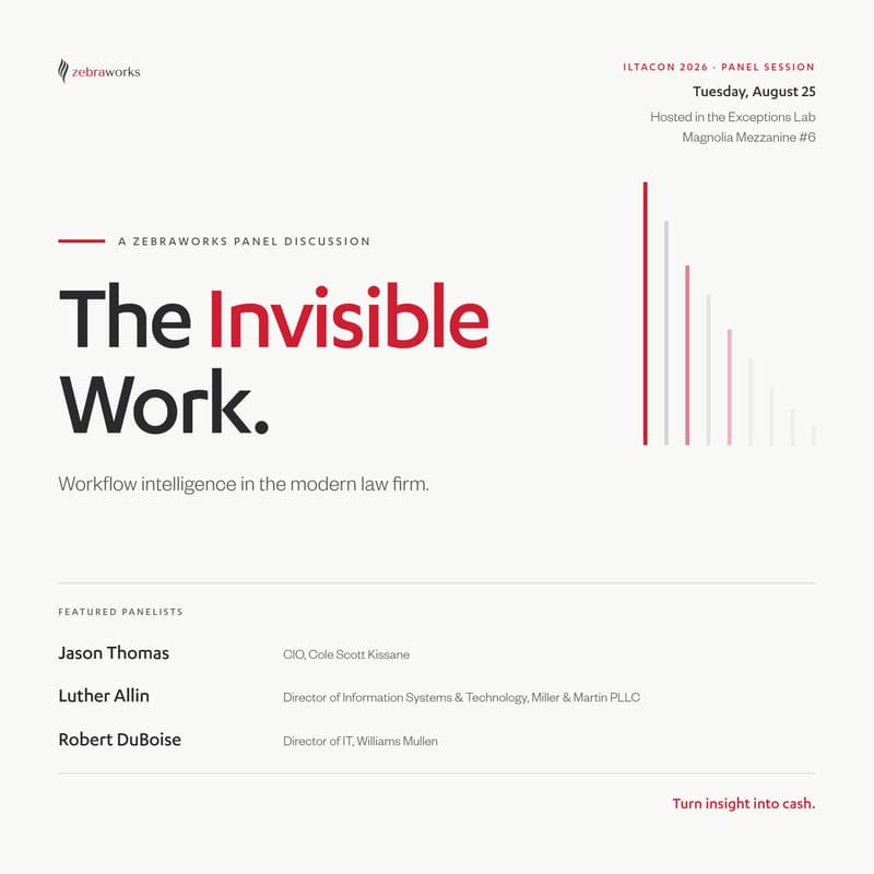 Cover Image for The Invisible Work: Workflow Intelligence in the Modern Law Firm