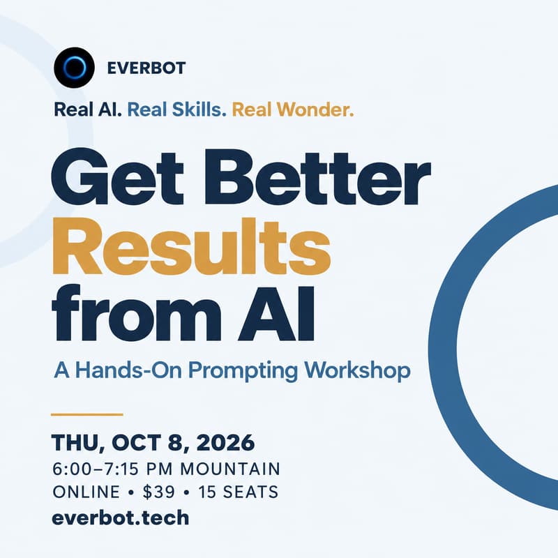 Cover Image for Get Better Results from AI: A Hands-On Prompting Workshop