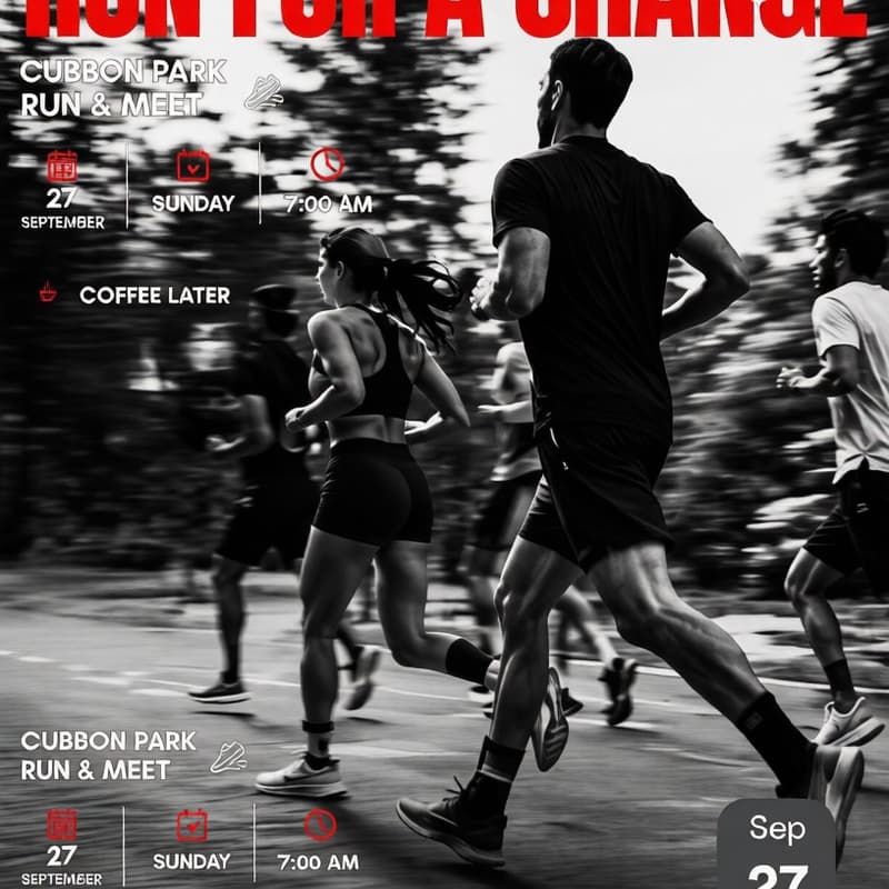 Cover Image for Run for change - BLR