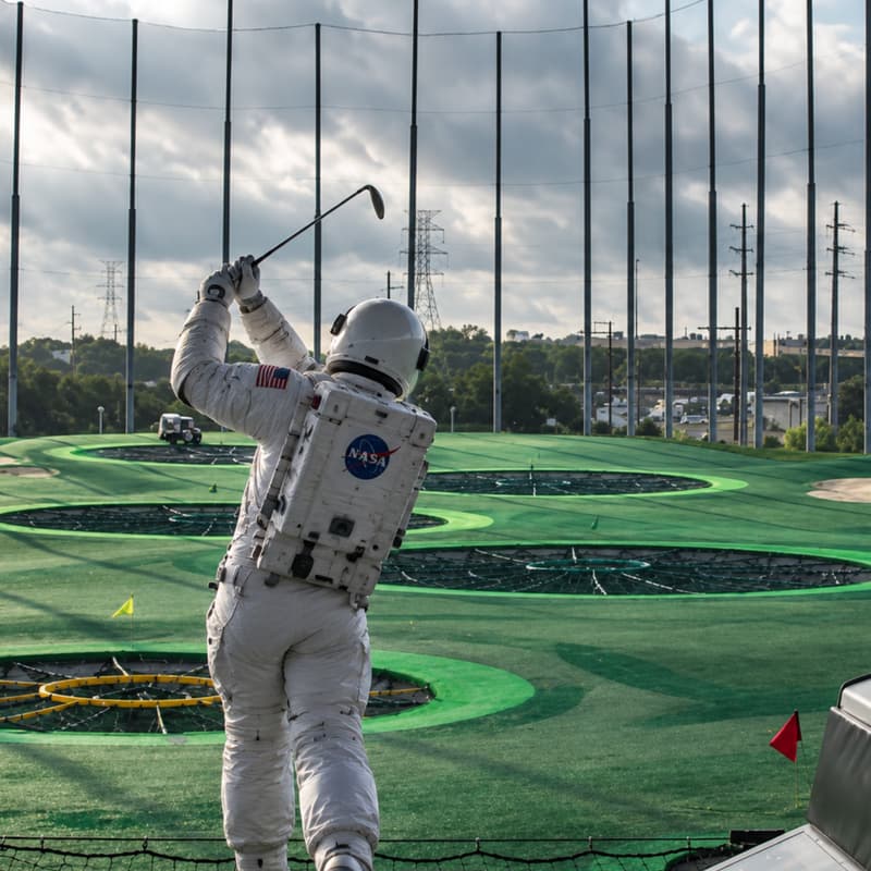 Cover Image for Golfing Into Orbit