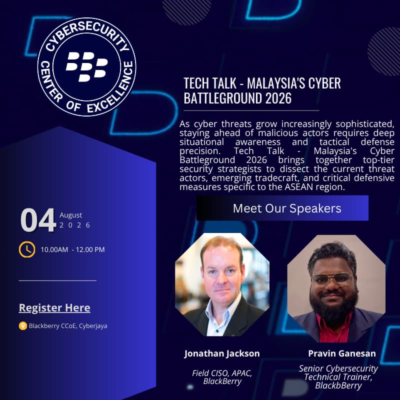 Cover Image for Tech Talk - Malaysia's Cyber Battleground 2026