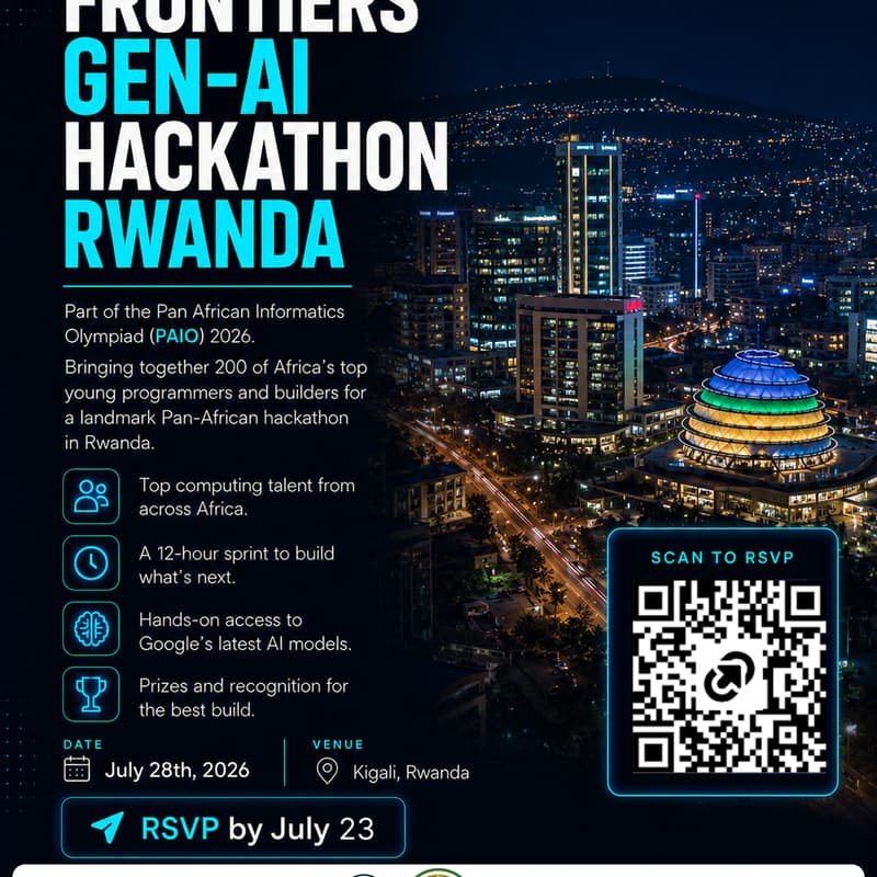 Cover Image for Frontiers Gen-AI Hackathon Rwanda