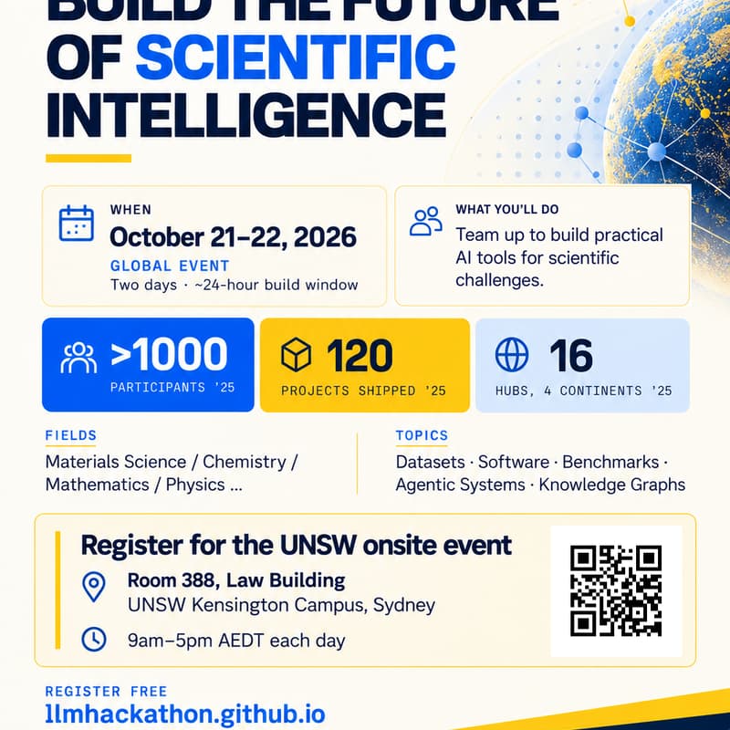 Cover Image for OSI Hackathon 2026: Sydney at UNSW