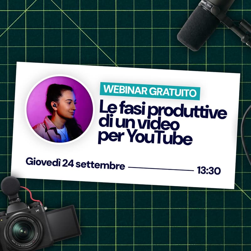 Cover Image for Le fasi produttive di un video YouTube