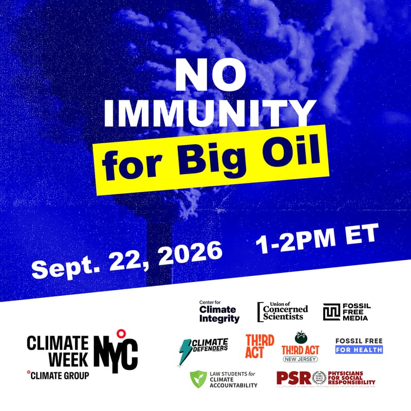 Cover Image for No Immunity for Big Oil: How Communities are Standing Up to the Fossil Fuel Industry’s Attacks on Science, Accountability, and the Law