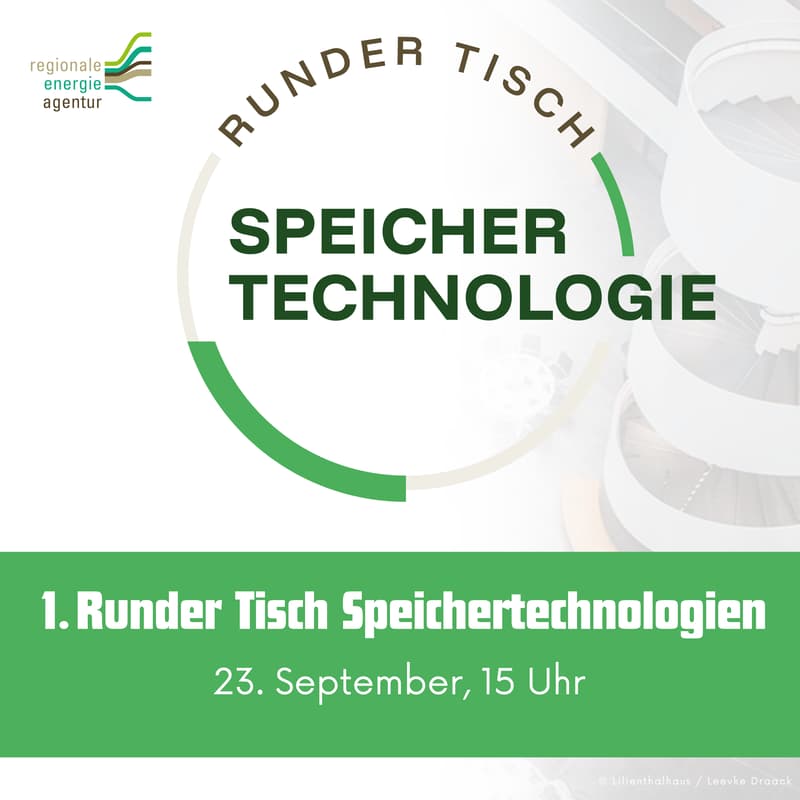 Cover Image for 1. Runder Tisch Speichertechnologien