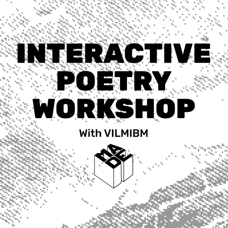 Cover Image for Interactive Poetry Workshop with VILMIBM