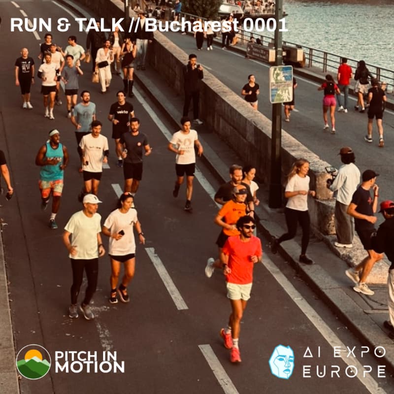 Cover Image for AI Expo Europe - Run & Talk by Pitch in Motion