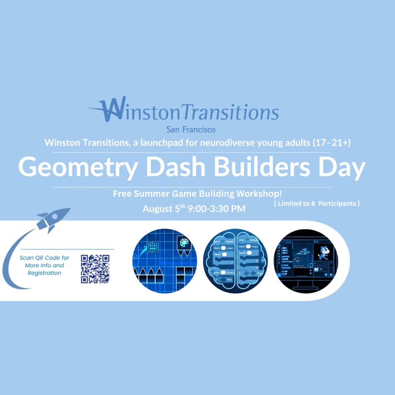 Cover Image for Geometry Dash Builders Day: Free Summer Game Building Workshop!
