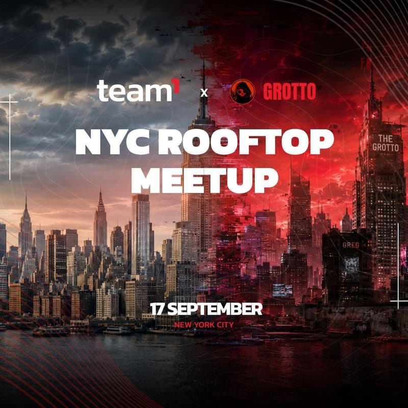 Cover Image for Team1 x The Grotto - NYC Rooftop MeetUp