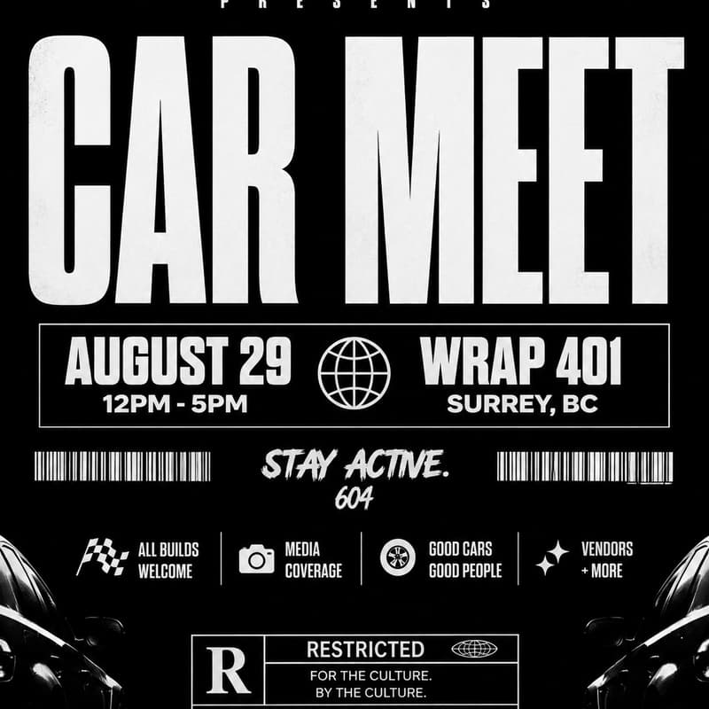 Cover Image for Wrap 401 & 604 Carscene Meet