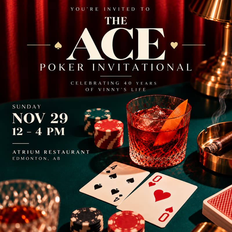 Cover Image for Vinny's 40th Birthday (& Ace Poker Invitational)