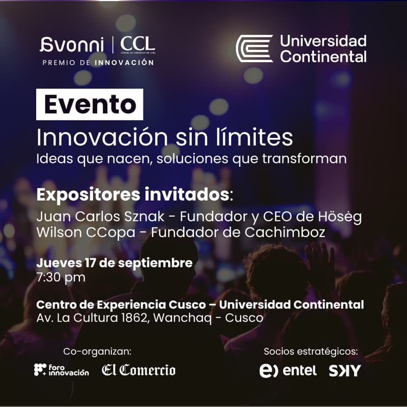 Cover Image for Lanzamiento 4ta edición Premio Avonni-CCL - Cusco